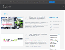Tablet Screenshot of cristianmunoz.es